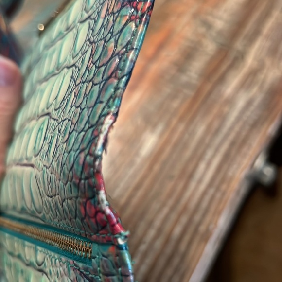 Brahmin large duxbury satchel dream ombre Melbourne with wallet - Picture 13 of 15